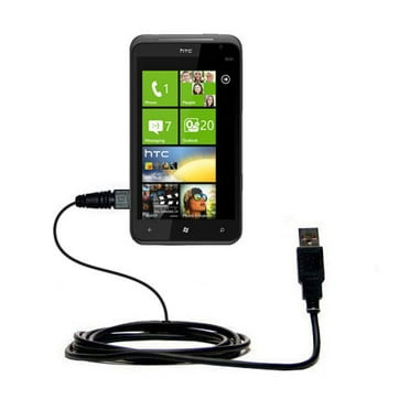Uses Gomadic TipExchange Technology Coiled Power Hot Sync USB Cable for the Garmin iQue M5 with both data and charge features Uses Gomadic TipExchange Technology Coiled Power Hot Sync USB Cable for the Garmin iQue M5 with both data and charge features